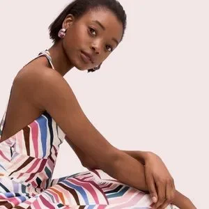 新品】kate spade/ geobrella silk dress 新品】kate spade/ geobrella silk dress